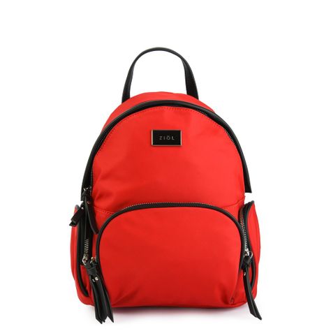 Mochila mediana nano rojo-0