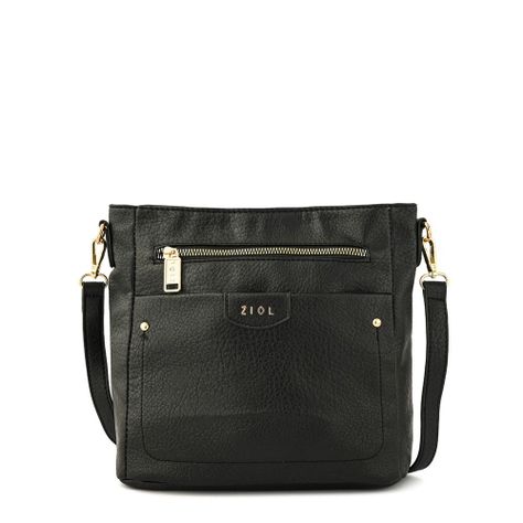 Cartera bandolera mediana lolita negro-0