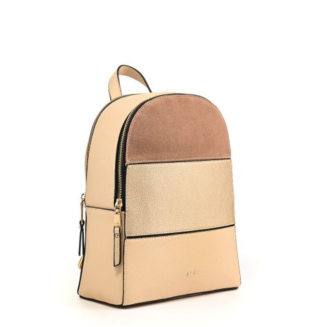 Mochila mediana lourd beige-1
