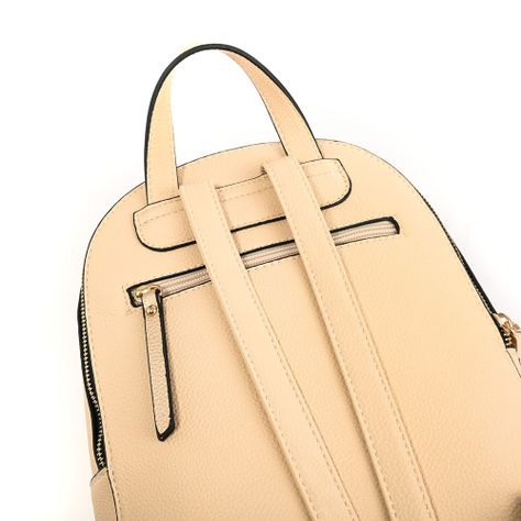 Mochila mediana lourd beige-2