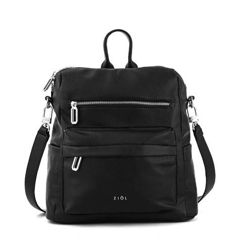 Mochila mediana aurora negro-0