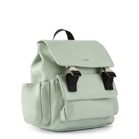 Mochila con tapa mediana samara verde agua-1