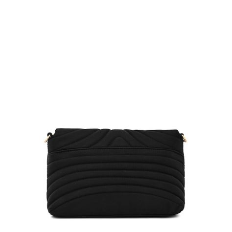 Cartera bandolera con tapa pequeña shannon negro especial-2