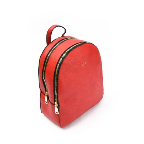 Mochila mediana prudens rojo-2