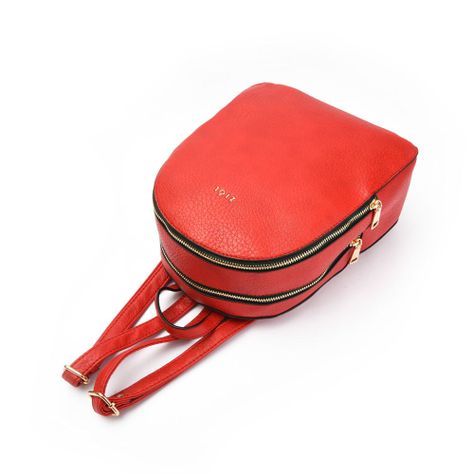 Mochila mediana prudens rojo-3