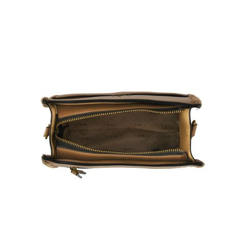 Cartera bandolera pequeña kim taupe-3