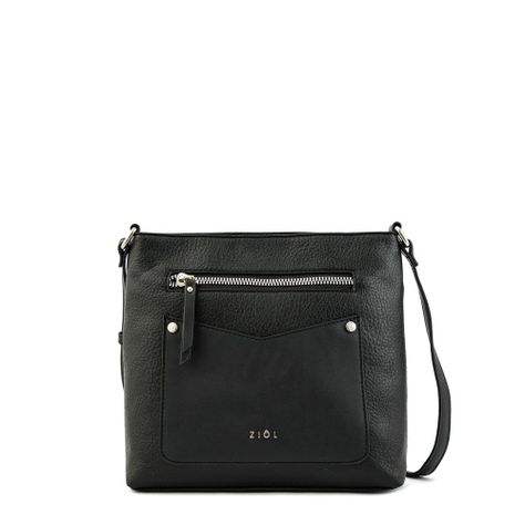 Cartera bandolera mediana saray negro-0