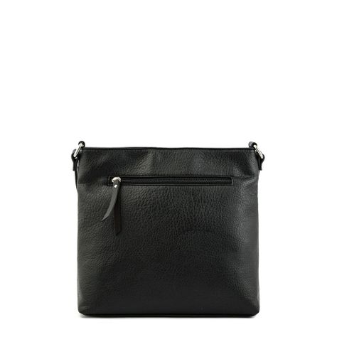 Cartera bandolera mediana saray negro-2