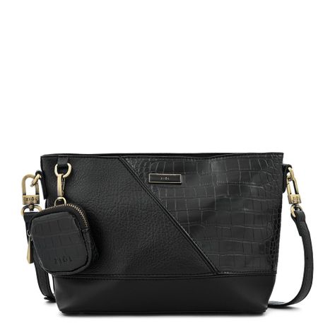 Cartera bandolera pequeña sira negro-0