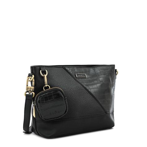 Cartera bandolera pequeña sira negro-1