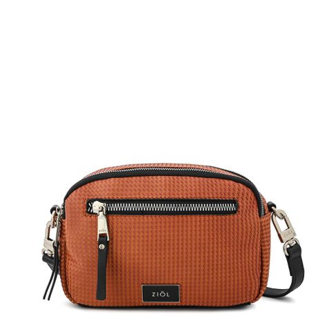 Cartera bandolera mediana cindy café-0