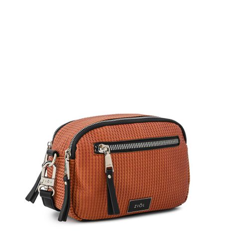 Cartera bandolera mediana cindy café-1