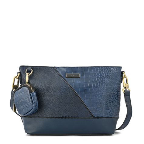 Cartera bandolera pequeña sira azul oscuro-0
