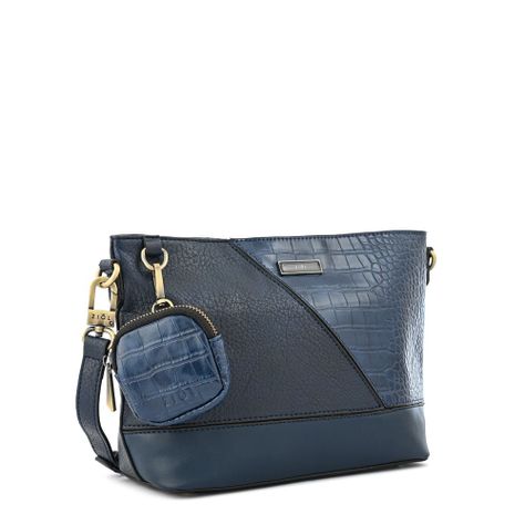 Cartera bandolera pequeña sira azul oscuro-1