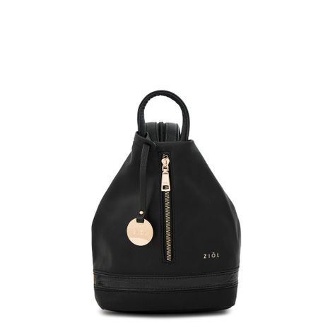 Mochila pequeña laisse negro especial-0