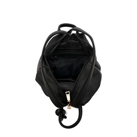 Mochila pequeña laisse negro especial-3