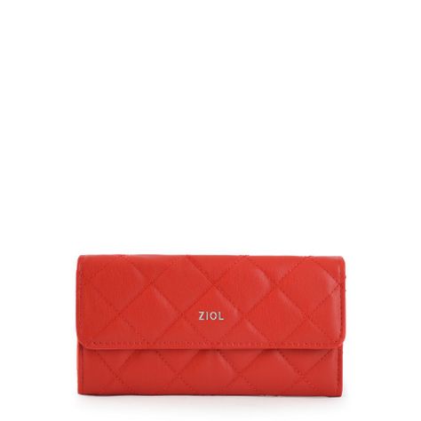 Billetera grande bouffi rojo-0