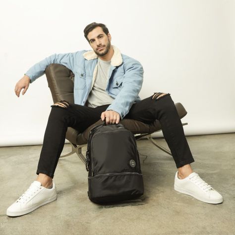 Mochila Porta Notebook Grande Raul Negro-4