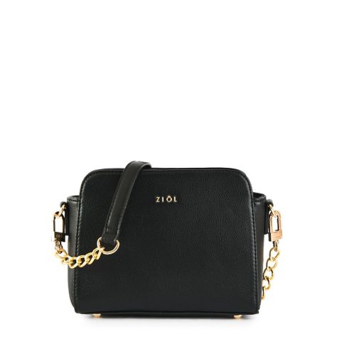 Cartera bandolera pequeña bismarin negro-0