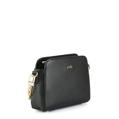 Cartera bandolera pequeña bismarin negro-1