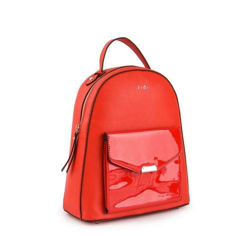 Mochila mediana dorian rojo-1