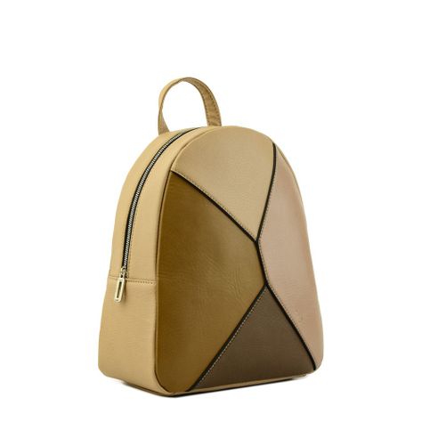 Mochila mediana araya taupe-1