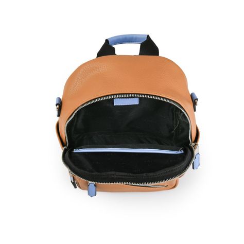 Mochila pequeña lychee camel-3