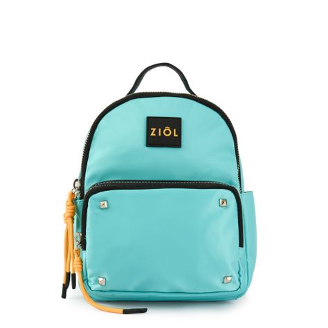 Mochila mediana prosa turquesa-0