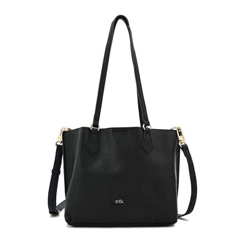 Cartera dos asas mediana viviene negro-0