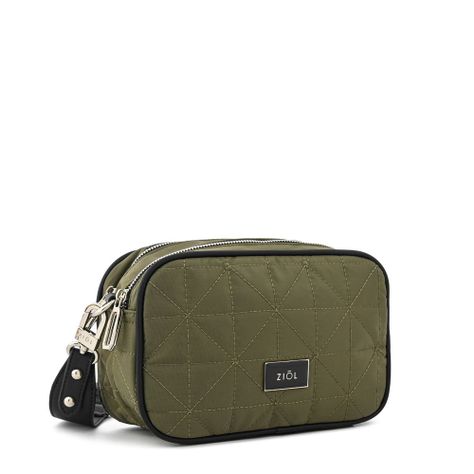 Cartera bandolera mediana saida verde oliva-1