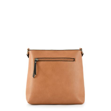 Cartera bandolera mediana saray camel-2