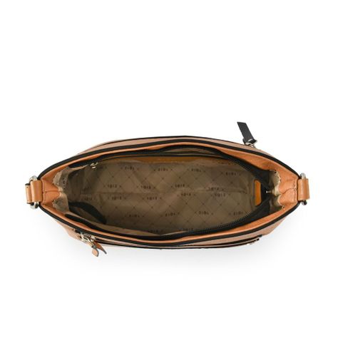 Cartera bandolera mediana saray camel-3