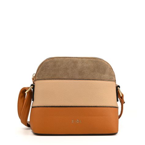 Cartera bandolera pequeña lourd café-0