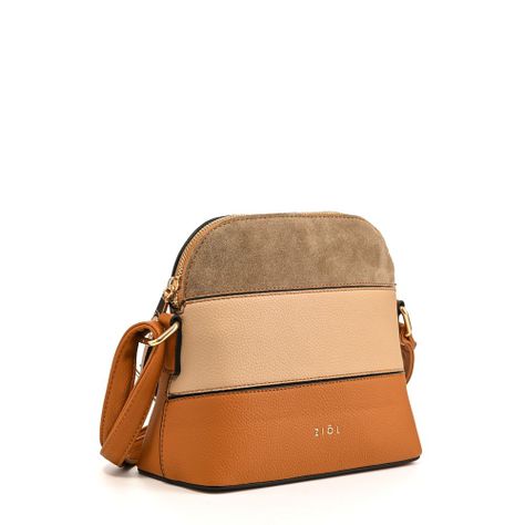 Cartera bandolera pequeña lourd café-1