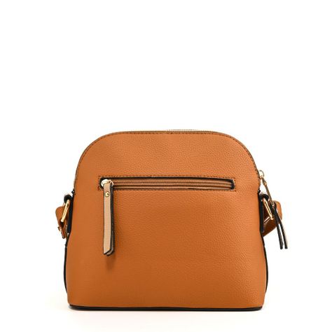 Cartera bandolera pequeña lourd café-2