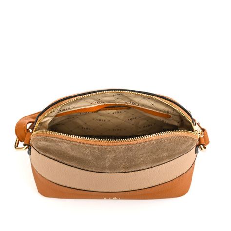 Cartera bandolera pequeña lourd café-3