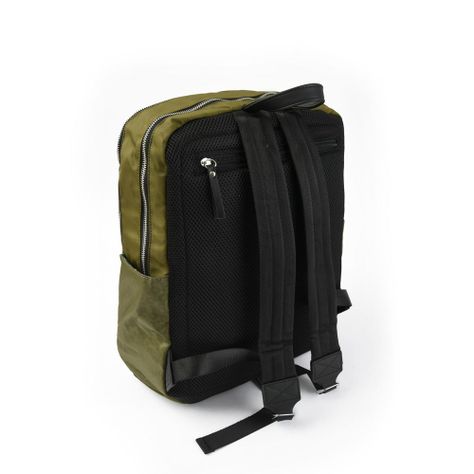 Mochila porta notebook college grande verde oliva-1
