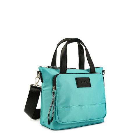 Cartera dos asas pequeña amaltea verde agua-1