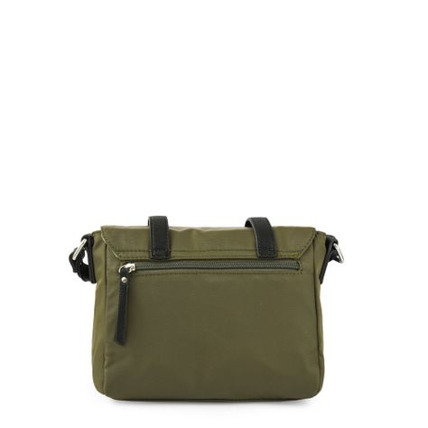Cartera bandolera con tapa mediana erzurum verde oliva-2