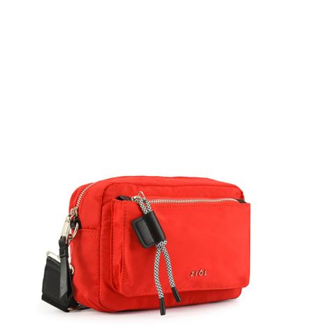 Cartera bandolera pequeña vivienne rojo-1