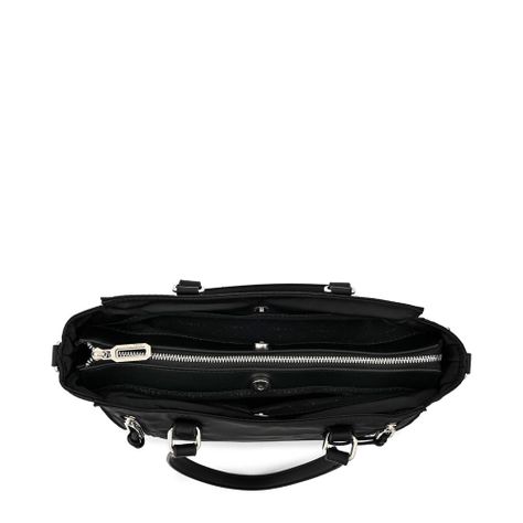 Cartera dos asas tres divisiones grande penny negro-3