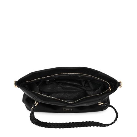 Cartera dos asas grande rosita negro-3