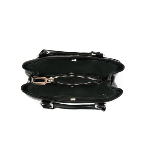 Cartera dos asas pequeña mine negro-3