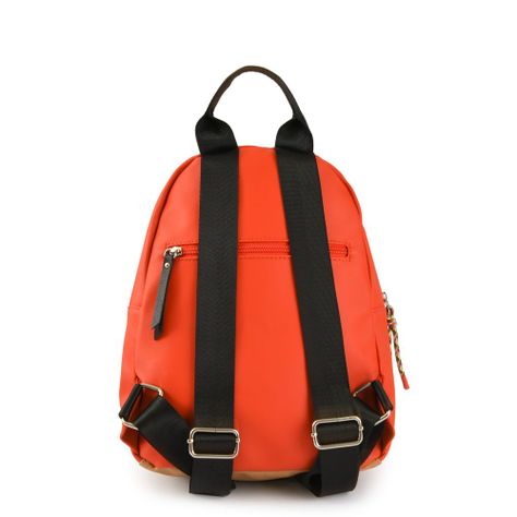 Mochila pequeña clodette rojo tomate-2