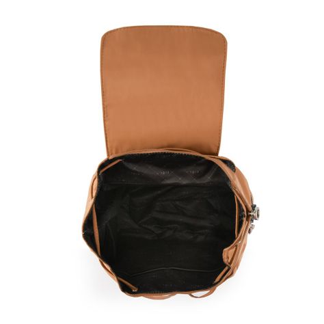 Mochila mediana giulia beige oscuro-3