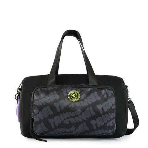 Cartera dos asas grande parl negro-0