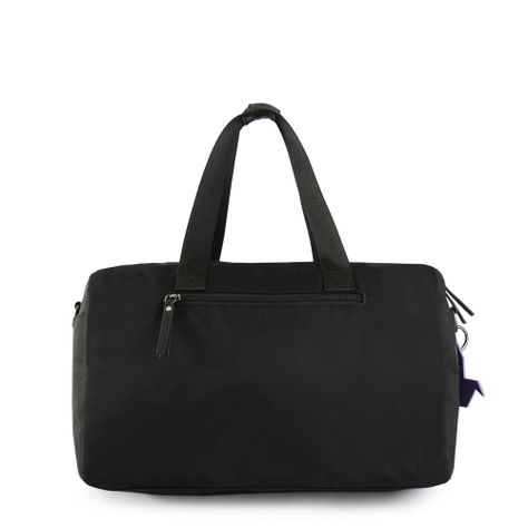 Cartera dos asas grande parl negro-2