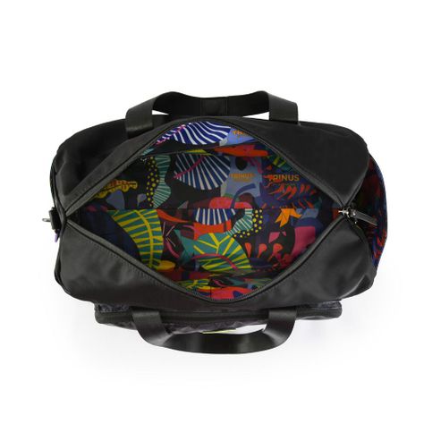 Cartera dos asas grande parl negro-3