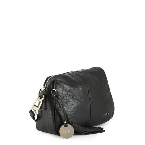 Cartera bandolera pequeña celia negro-1