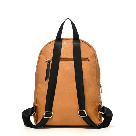 Mochila mediana cinci beige oscuro-2